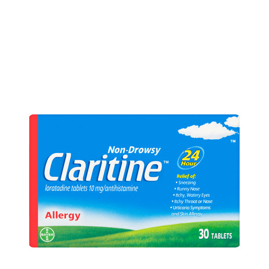Claritine 10Mg 30 Tablets