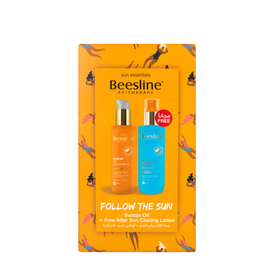 Beesline Sun Tan Oil 200 Ml + Beesline After Sun Cooling Spray 200 Ml Offer Pack