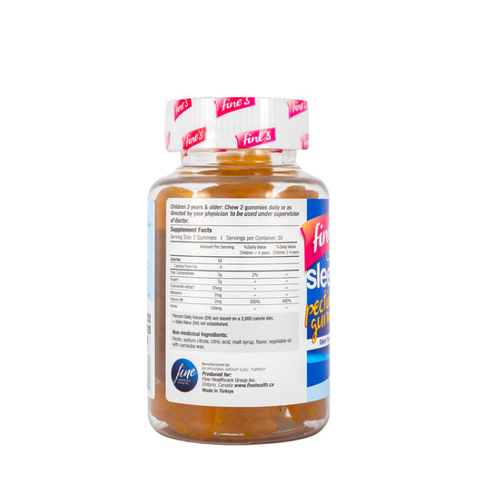 Fine's Kids Chamomile+ Sleep Aid 60Gummies
