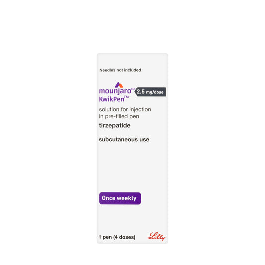 Mounjaro 2.5 mg/0.6 ml KwikPen Injection 4 Doses