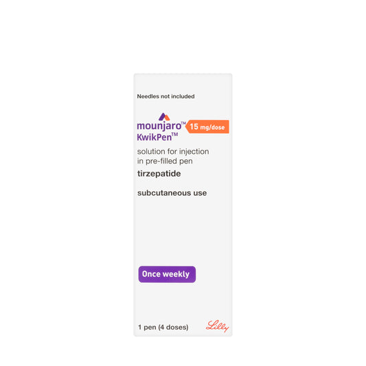 Mounjaro 15 mg/0.6 ml KwikPen Injection 4 Doses