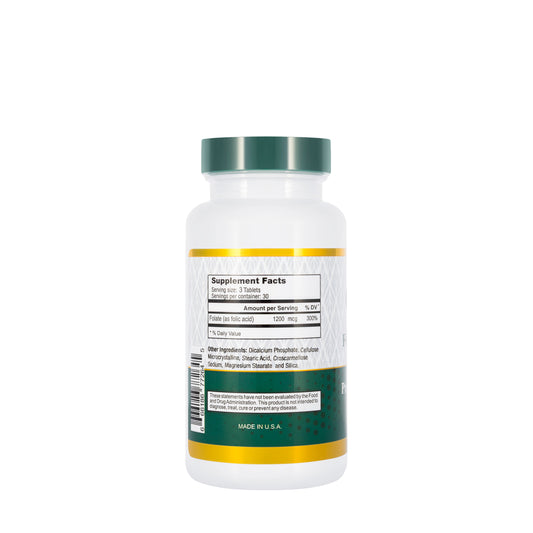 Best Folic Acid 400 Mcg 90 Tablet