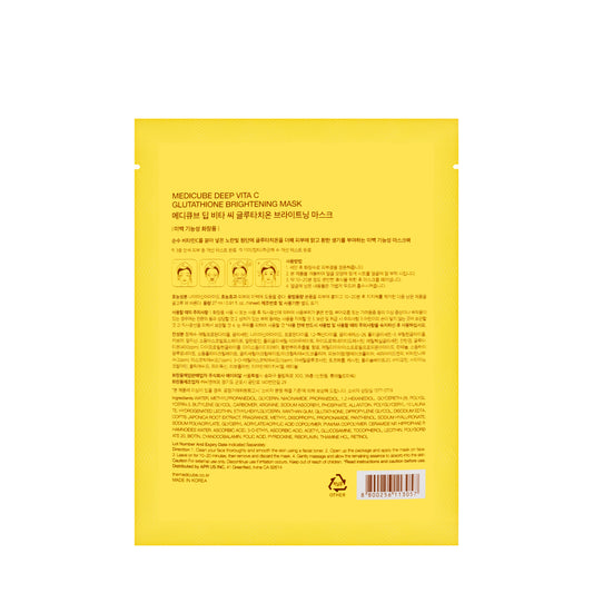 Medicube Deep Vita C Glutathione Mask 27 ml