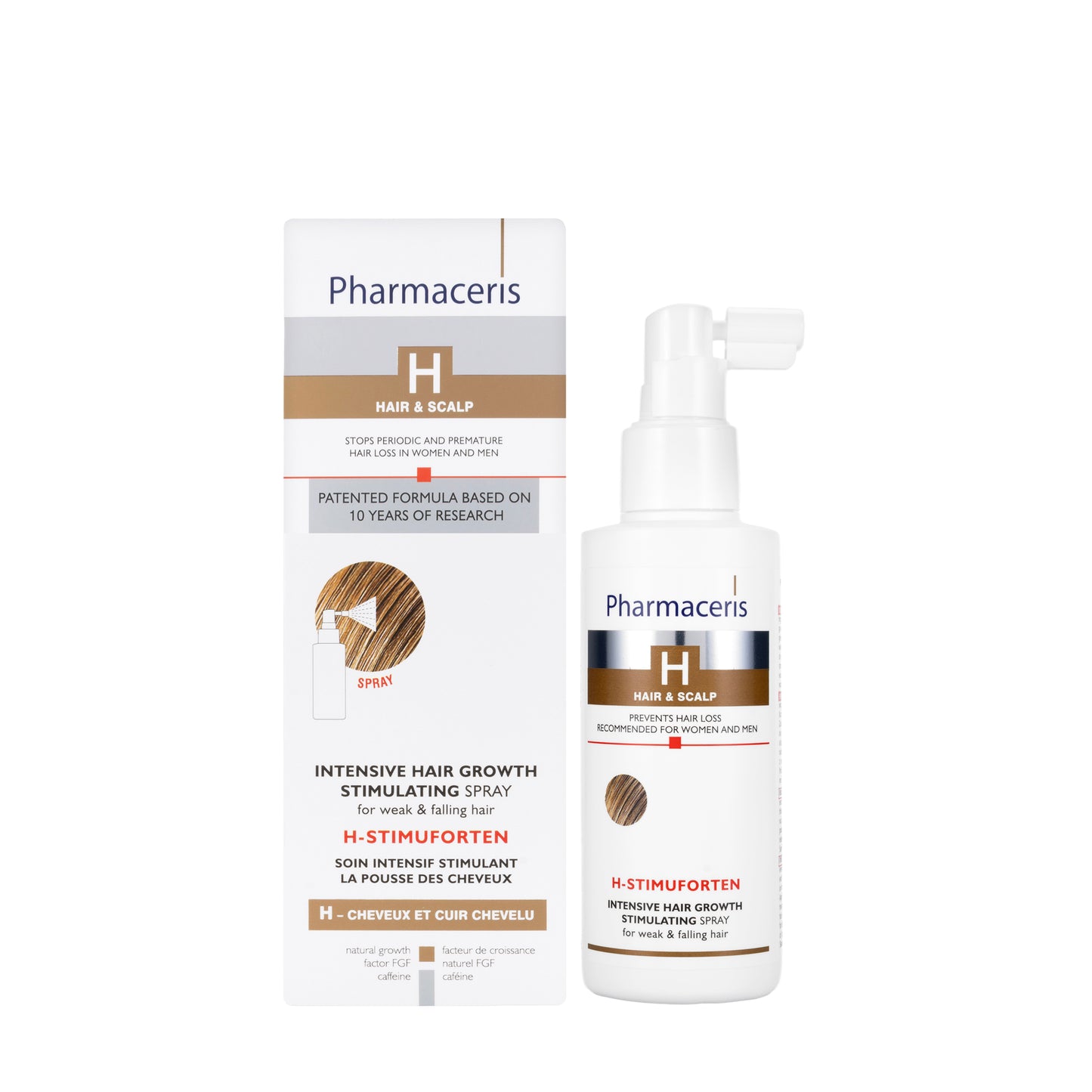 Pharmaceris H H-Stimuforten Intensive Hair Growth Stimulating Spray 125 Ml