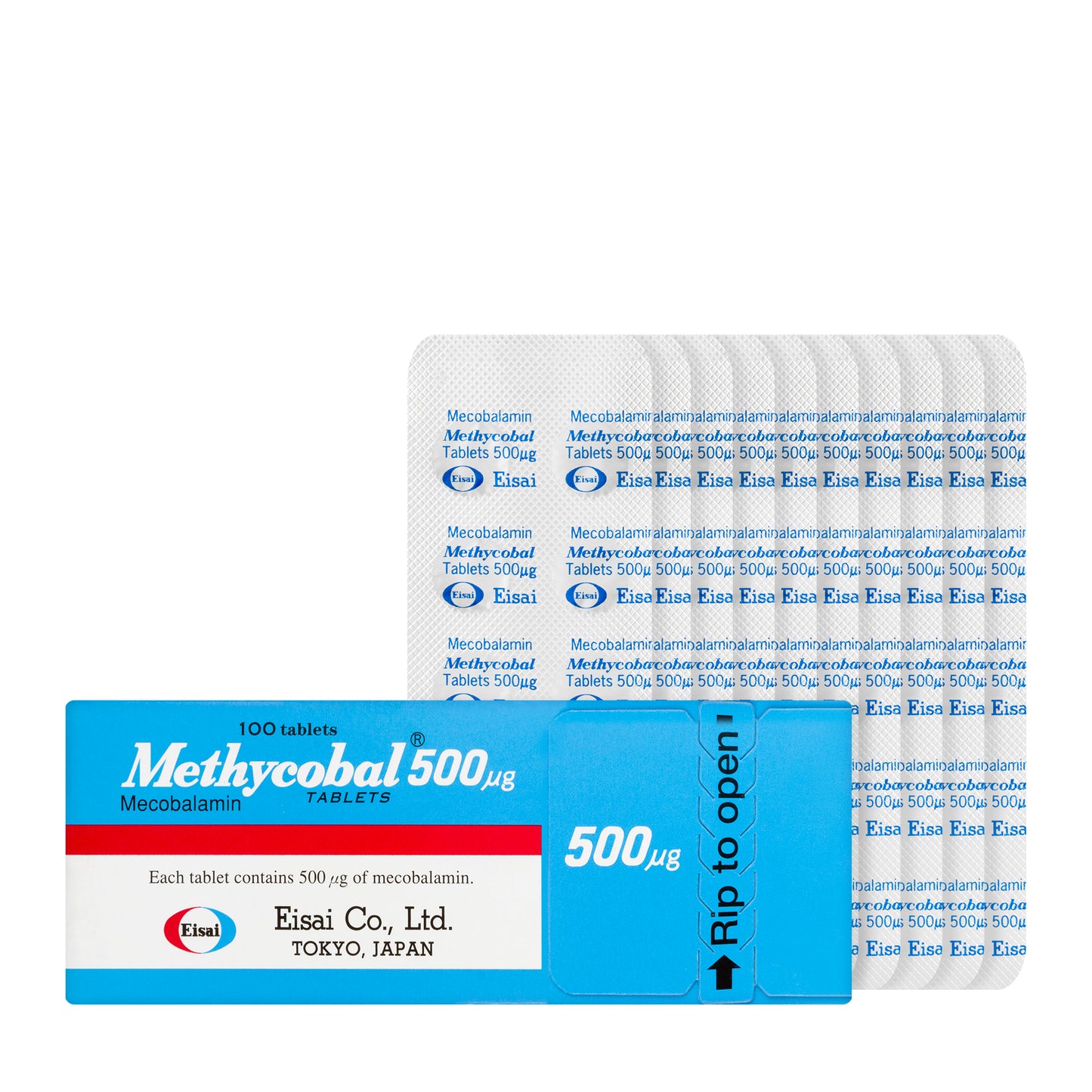 Methycobal 500Mcg 100 Tablets