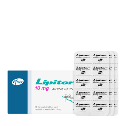 Lipitor 10Mg 30 Tablets