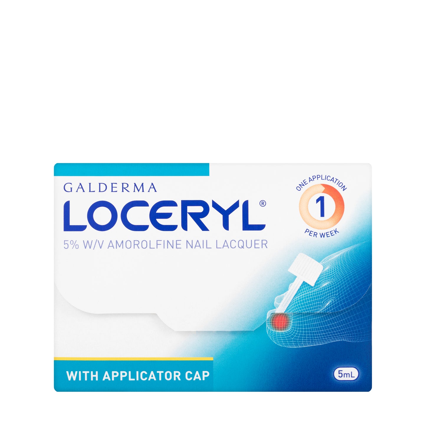 Loceryl 5% Nail Lacquer 5Ml
