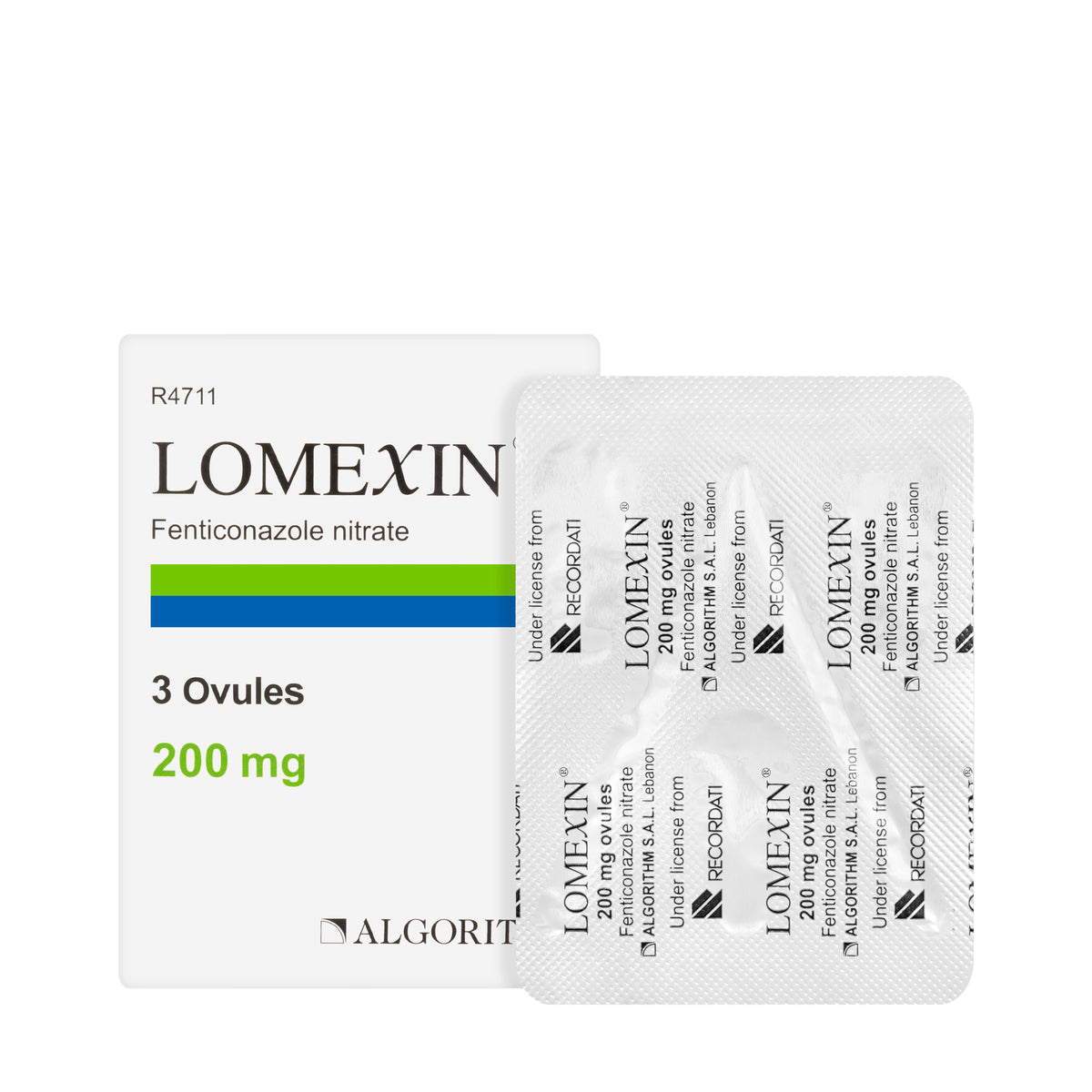 Lomexin 200Mg 3 Ovules
