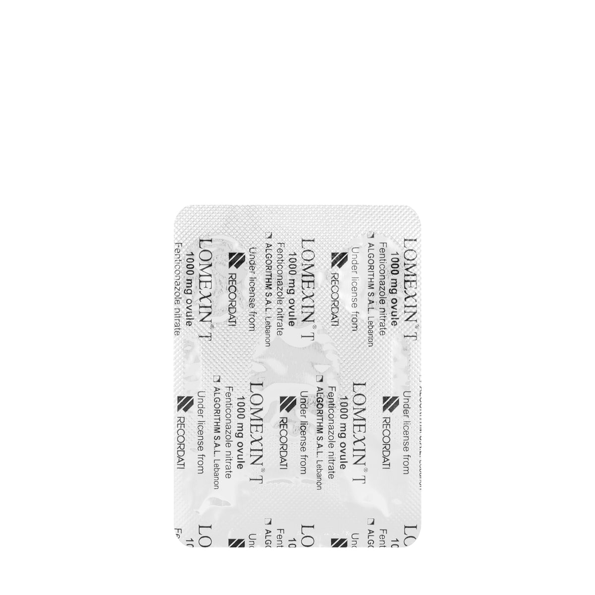 Lomexin T 1000Mg 1 Ovule