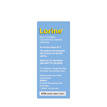 Lorine Syrup 100Ml
