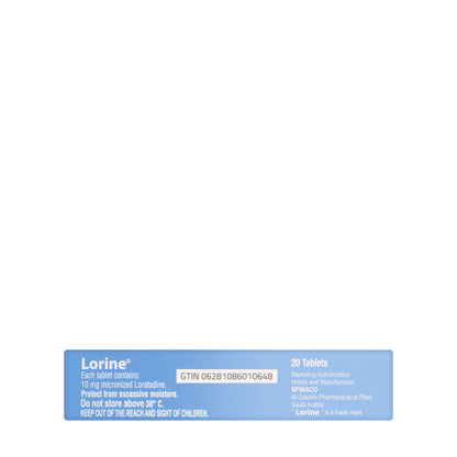 Lorine 10Mg 20 Tablets