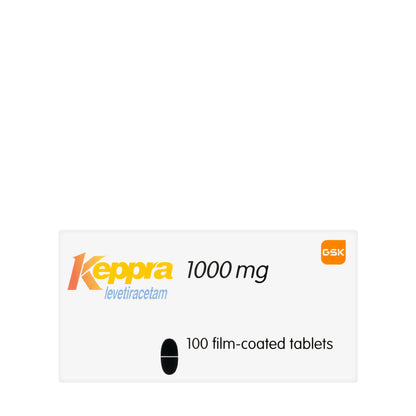 Keppra 1000Mg 100 Tablets