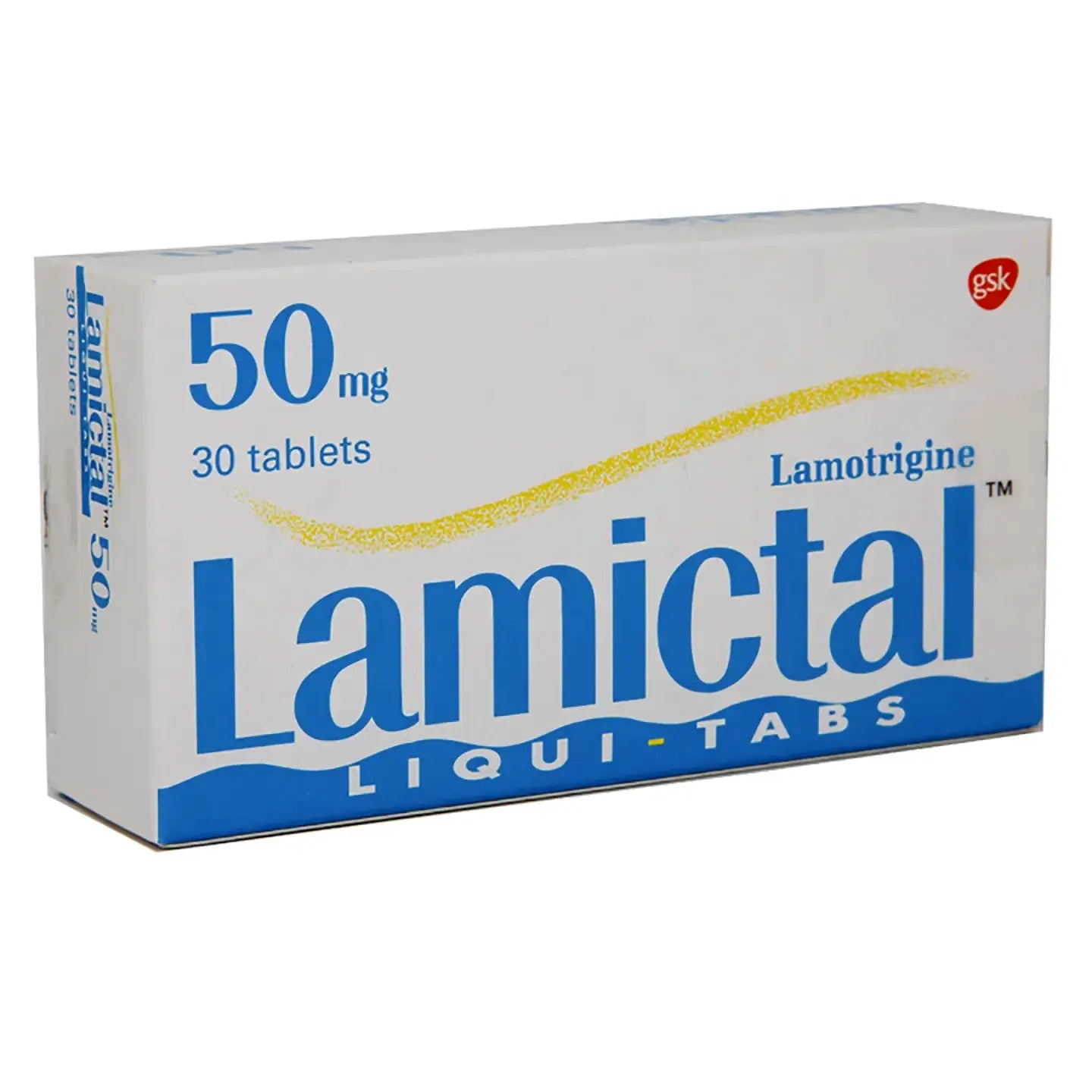 Lamictal Liquitabs 50Mg 30 Tablets