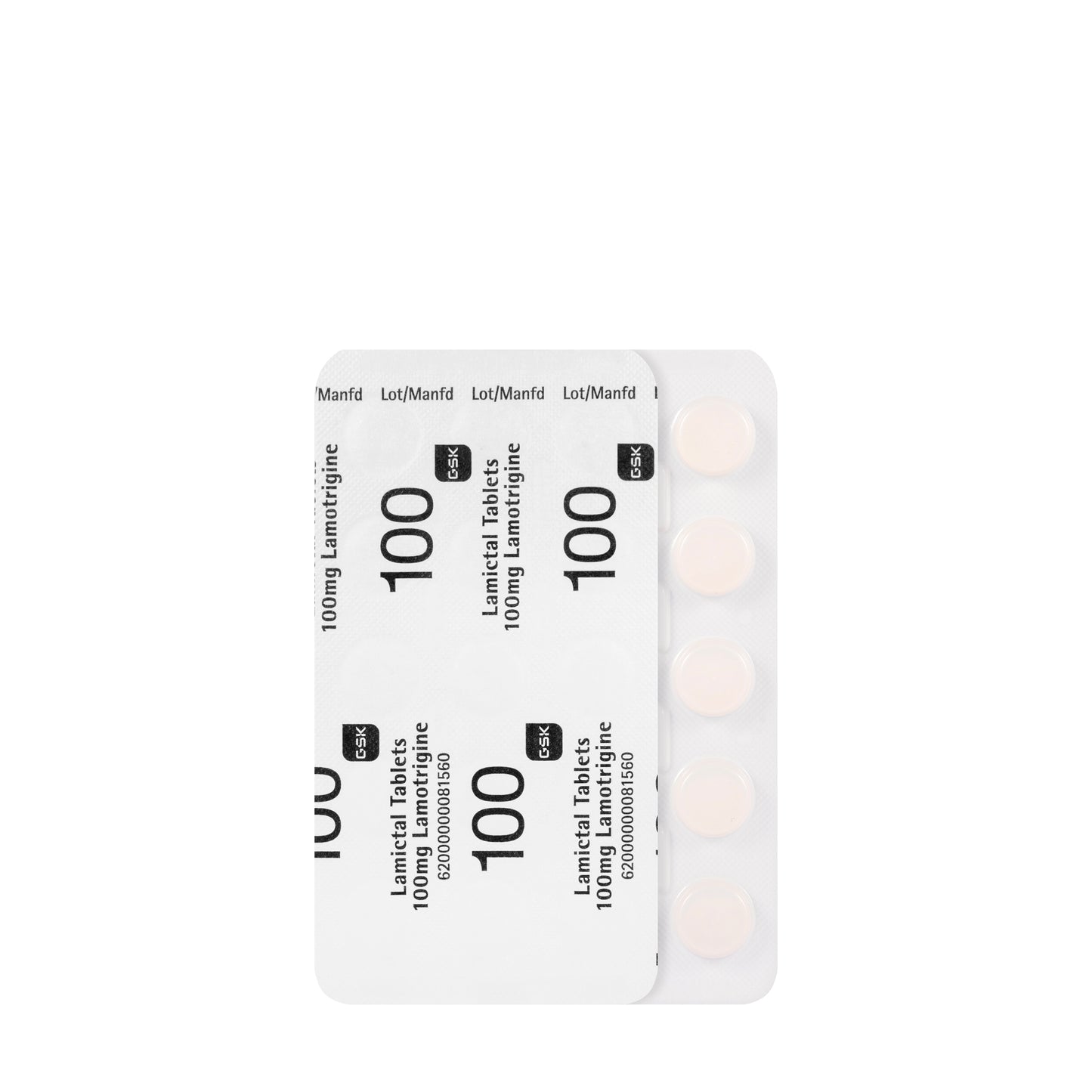 Lamictal 100Mg 30 Tablets