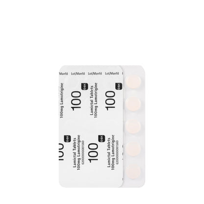 Lamictal 100Mg 30 Tablets