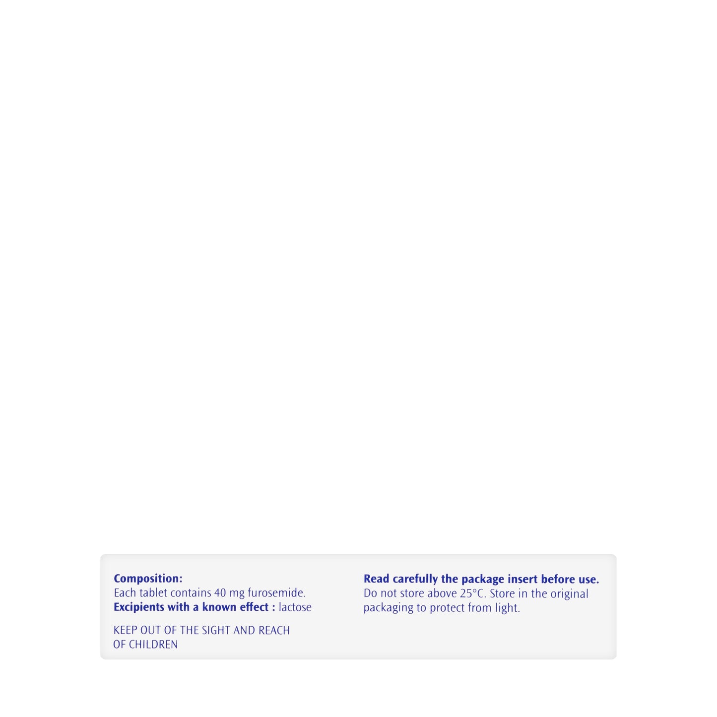 Lasix 40Mg 20 Tablets
