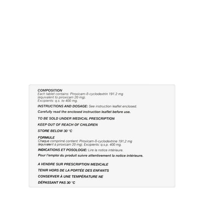 Brexin 20Mg 20Tablets