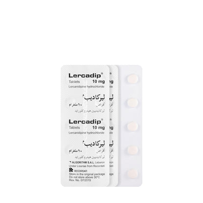 Lercadip 10Mg 30 Tablets