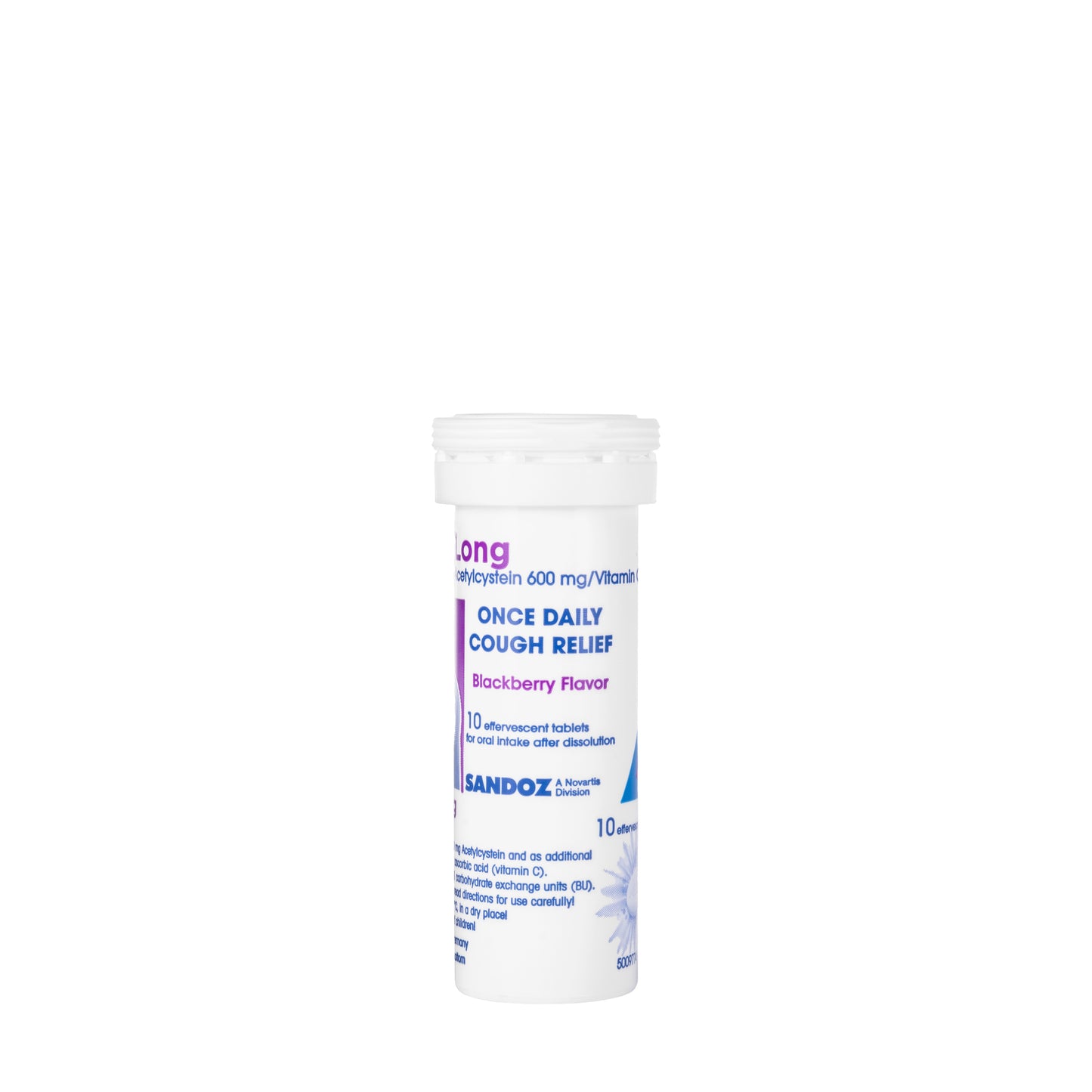 Acc Long Effervescent 600Mg 10 Tablets