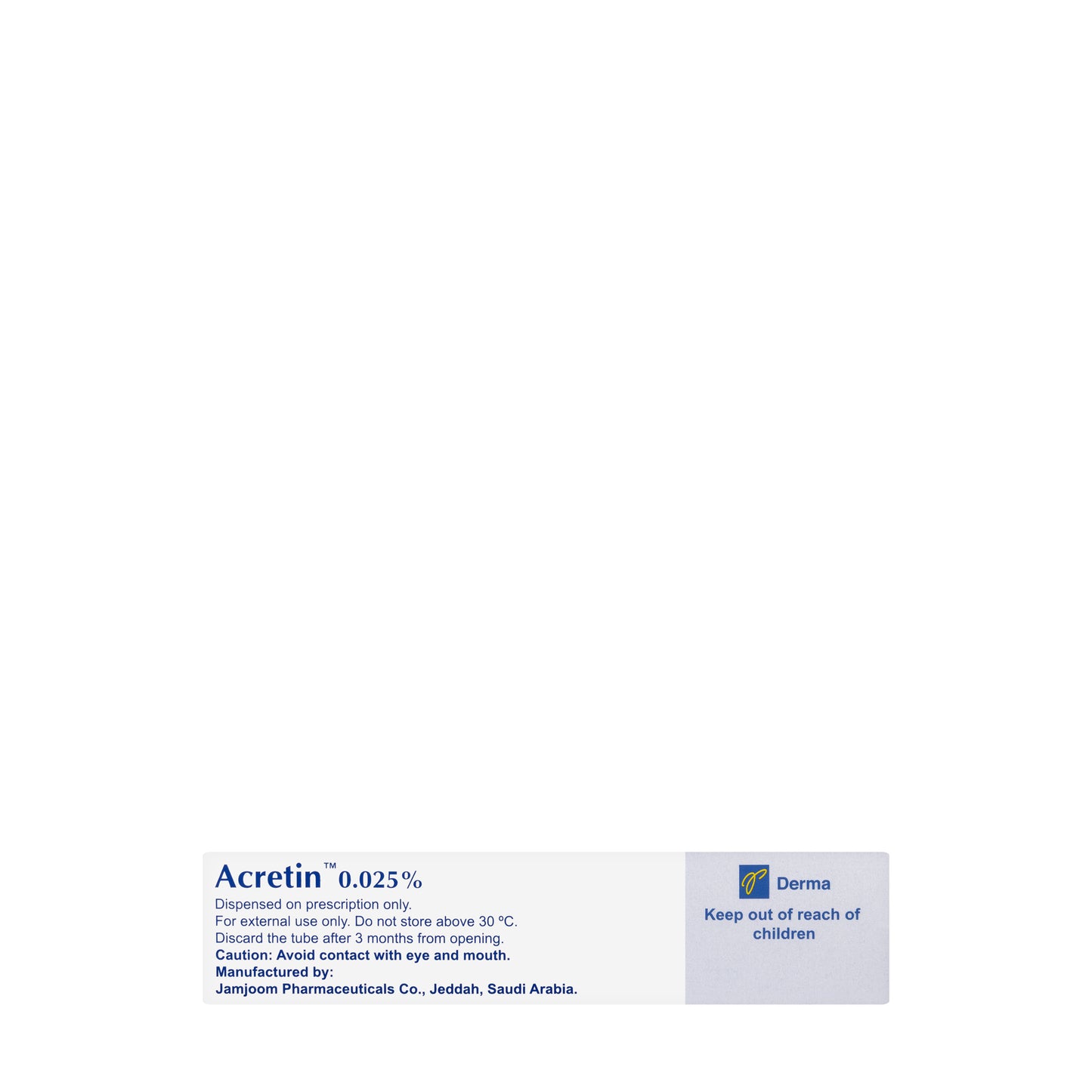 Acretin 0.025% Cream 30Gm