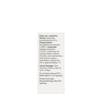 Acular 0.4% Ls 5 Ml Eye Drops