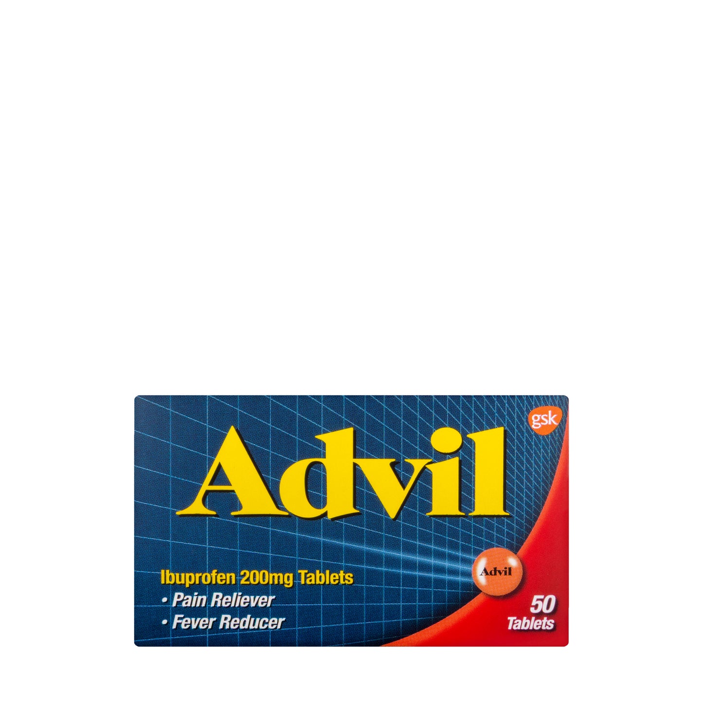 Advil 200Mg 50 Tablets
