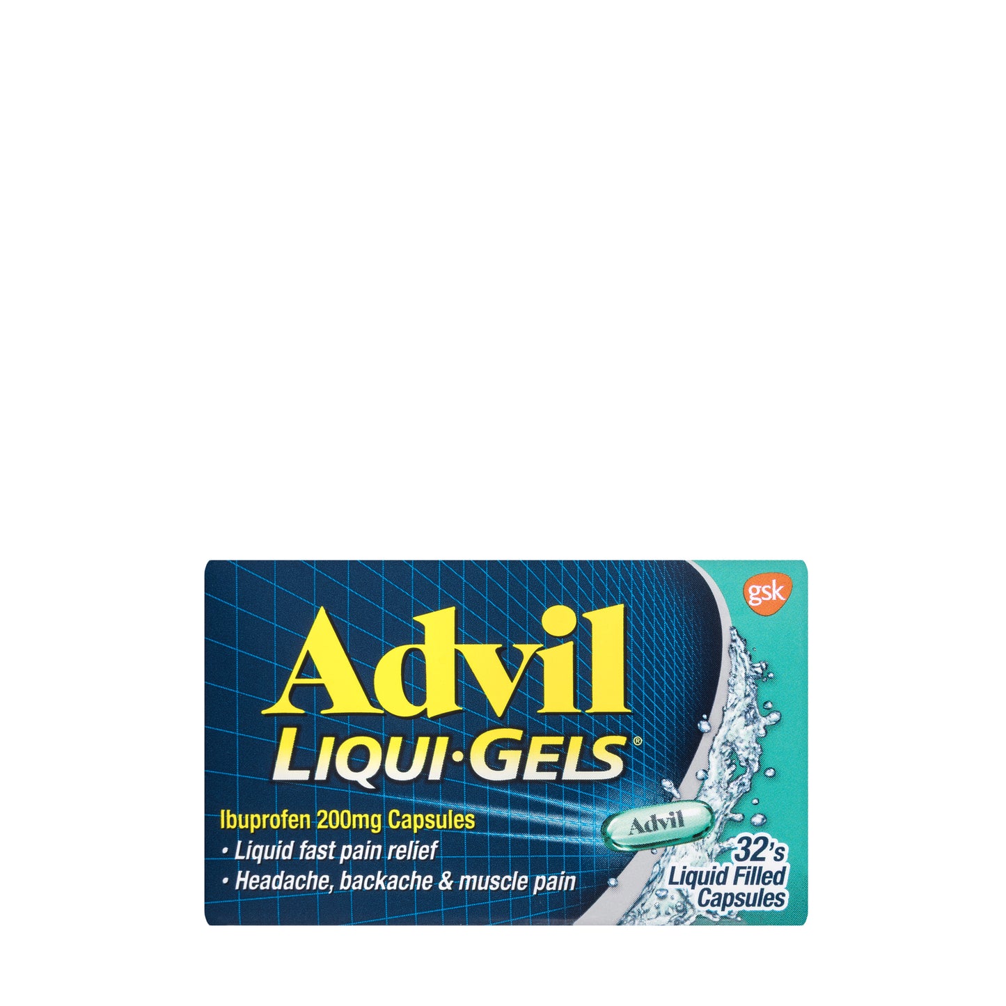Advil Liquigel 200Mg 32 Capsules