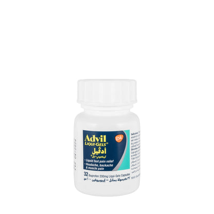 Advil Liquigel 200Mg 32 Capsules