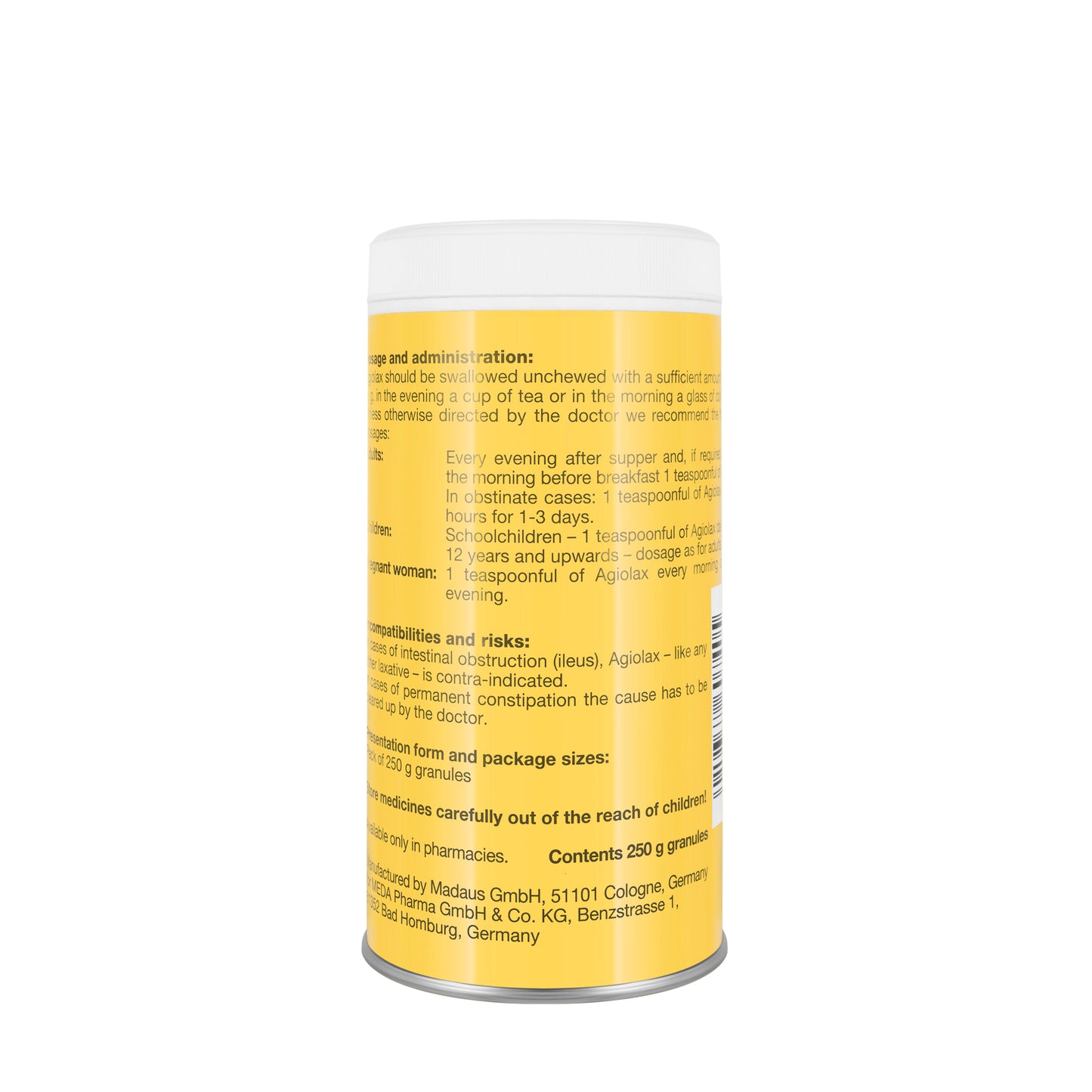 Agiolax Granules 250Gm