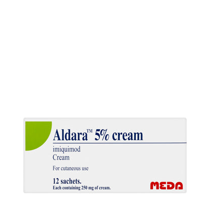 Aldara 5% Cream 250Mg 12 Sachets