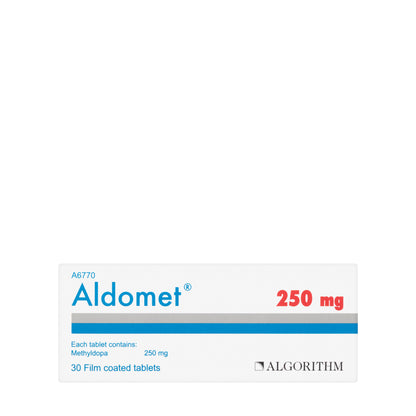 Aldomet 250Mg 30 Tablets