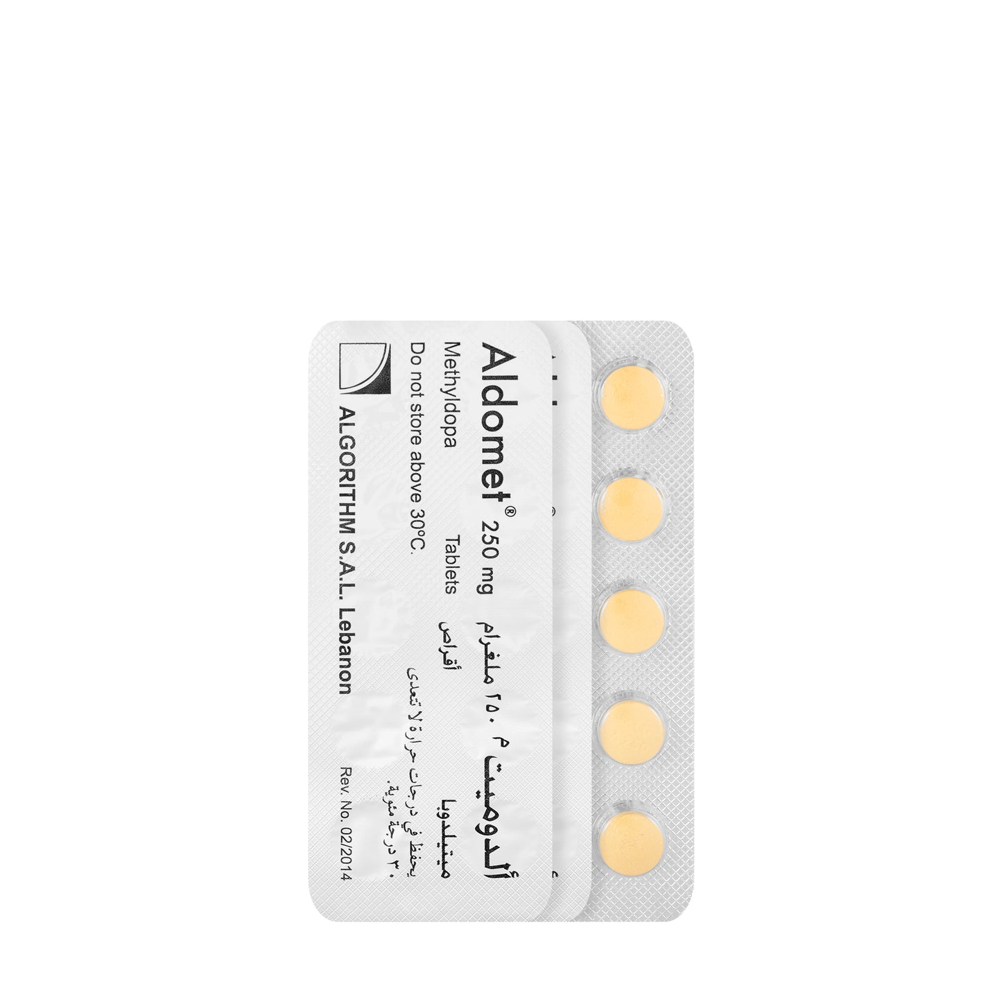 Aldomet 250Mg 30 Tablets
