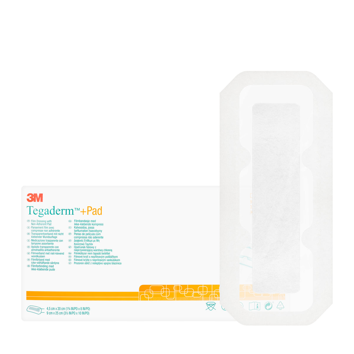 3M Tegaderm + Pad 9X25 Cm 25 Pieces