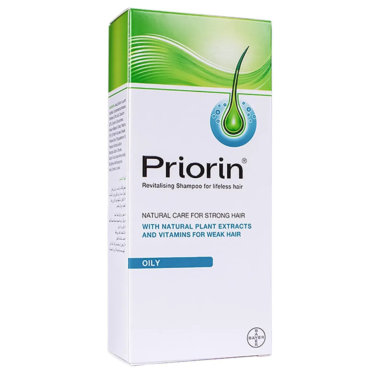 Priorin Revitalising Shampoo for Oily Hair 200 Ml