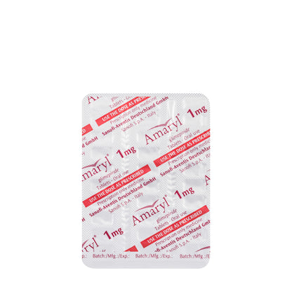 Amaryl 1Mg 30 Tablets