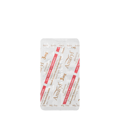 Amaryl 3Mg 30 Tablets