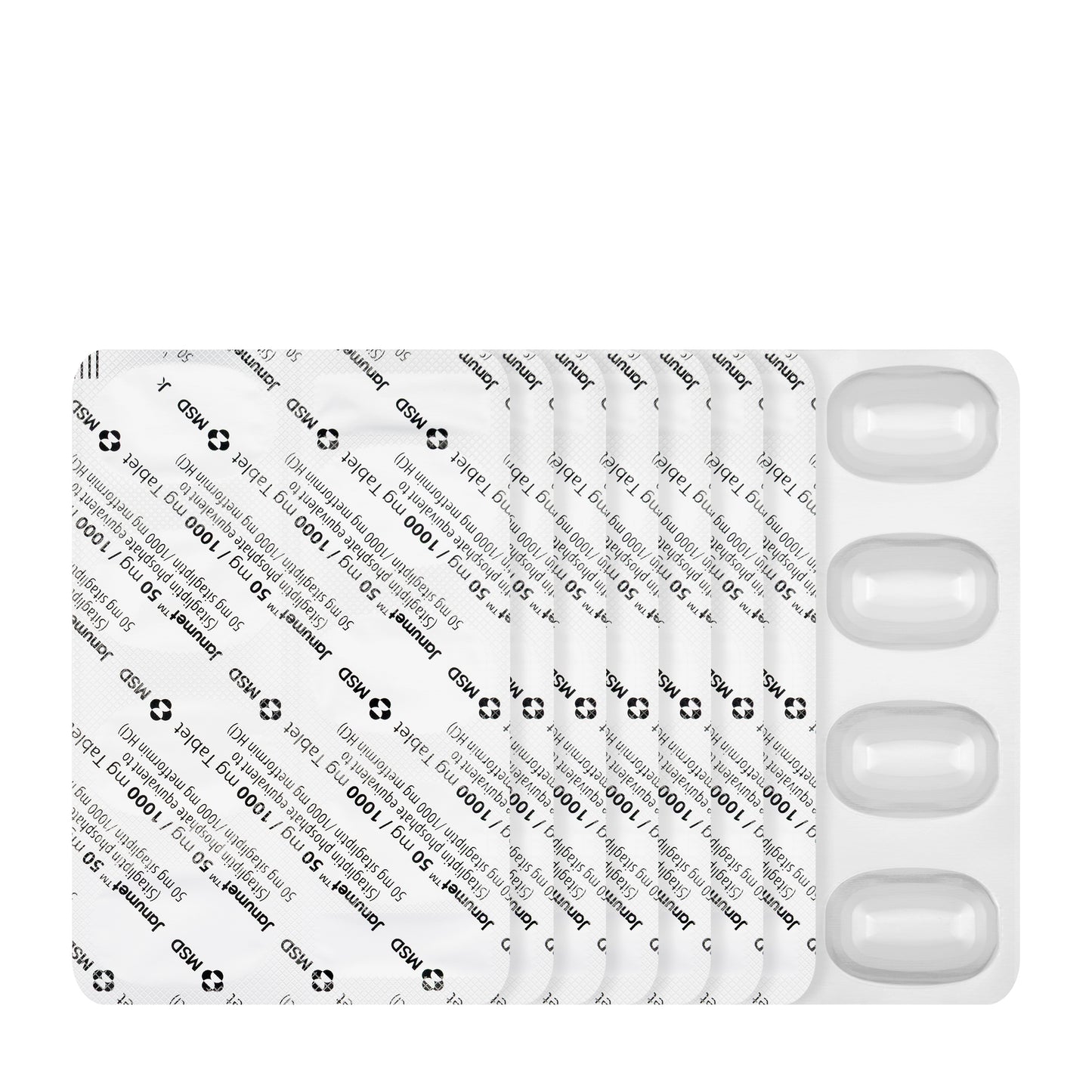 Janumet 50/1000Mg 56 Tablets
