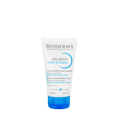 Bioderma Atoderm Mains & Ongles Hands & Nails Ultra-Nourishing Cream 50 Ml
