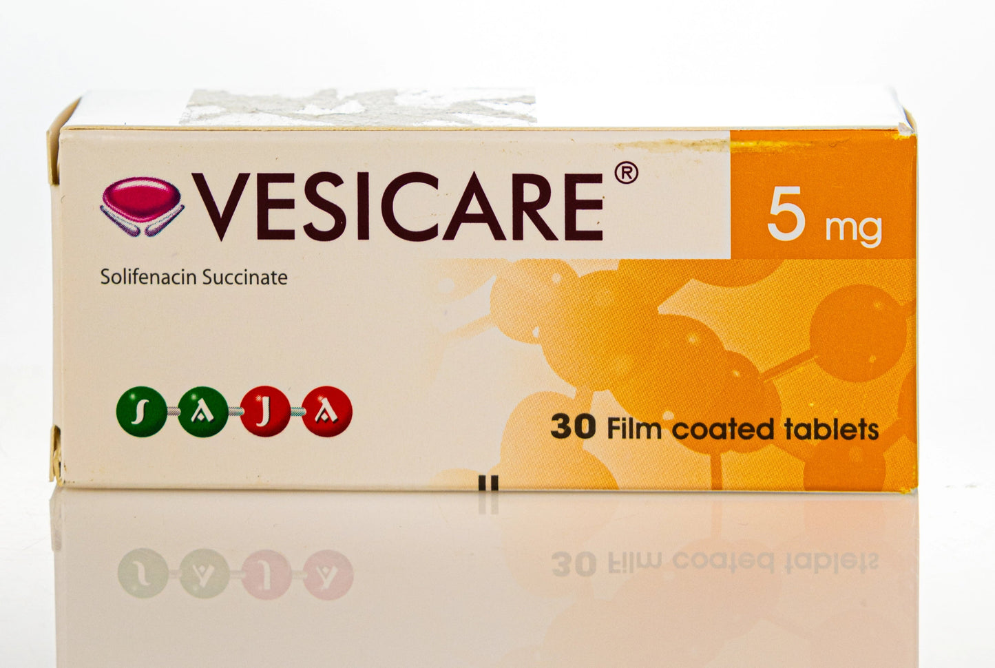 Vesicare 5Mg 30 Tablets