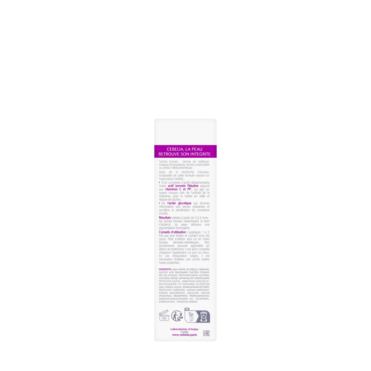 Cebelia Reinforced Depigmenting Cream 30 Ml