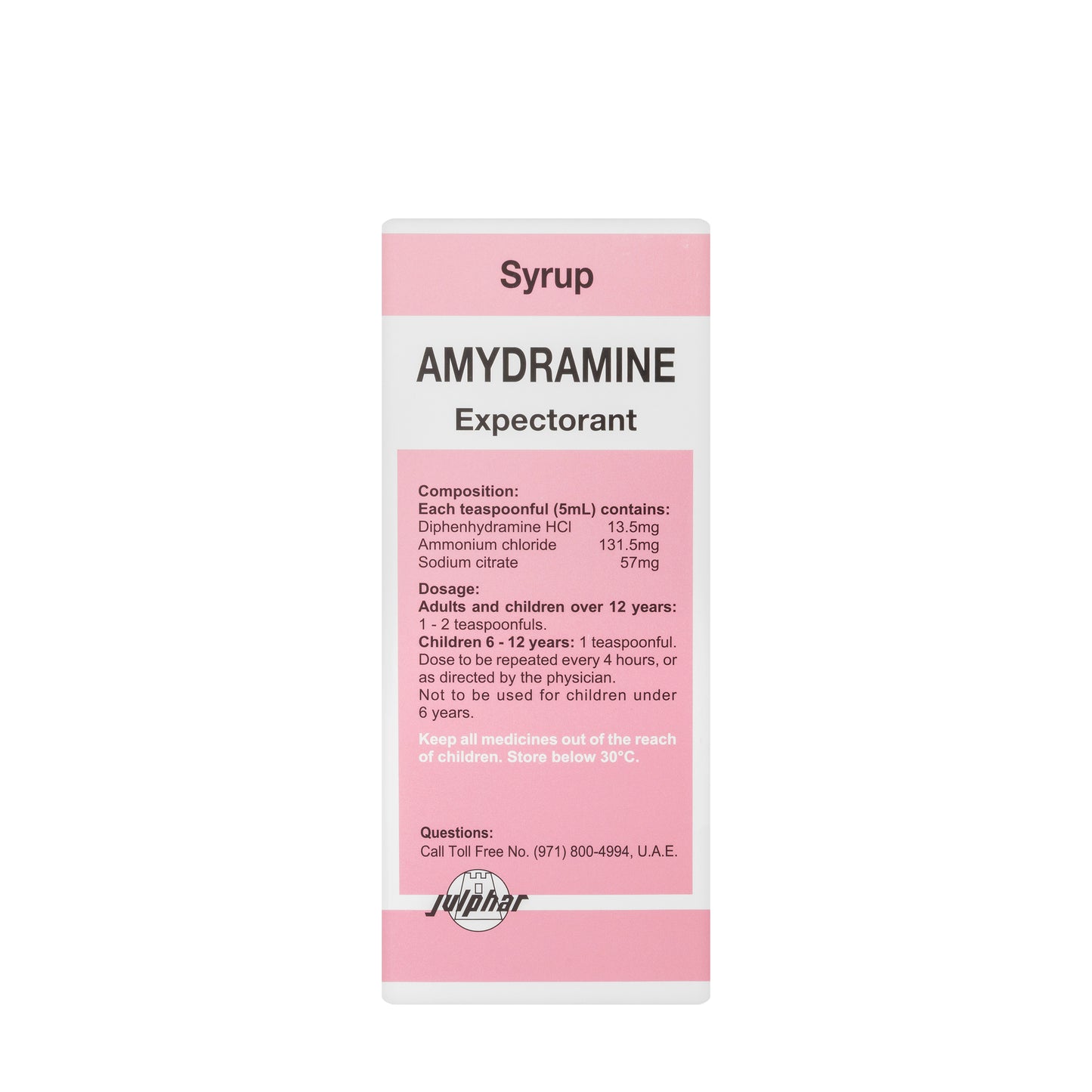 Amydramine Syrup 120Ml
