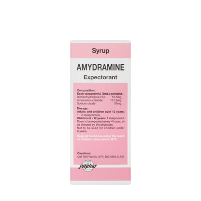Amydramine Syrup 120Ml
