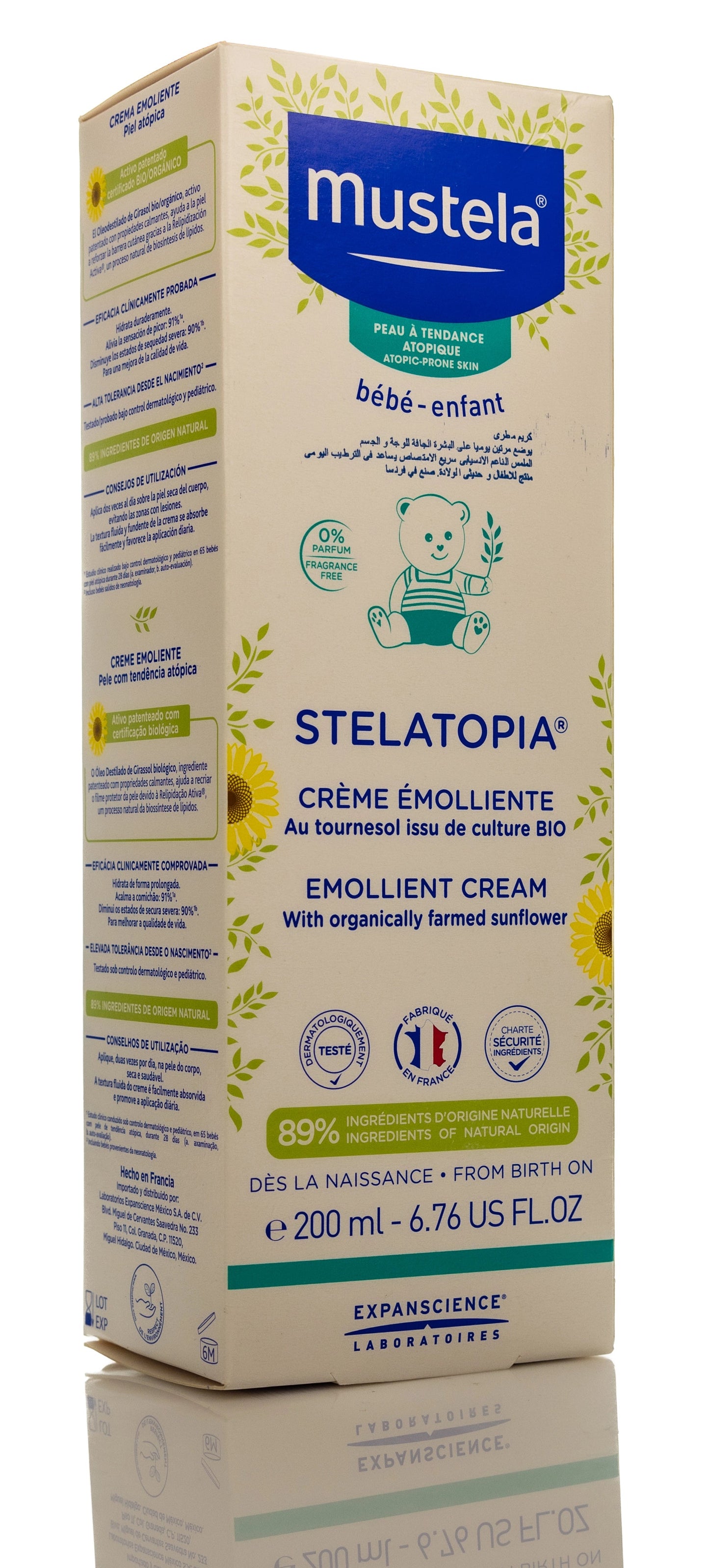 Mustela Stellatopia Emolient Cream 200 Ml