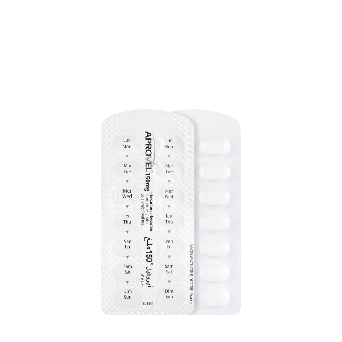 Aprovel 150Mg 28 Tablets