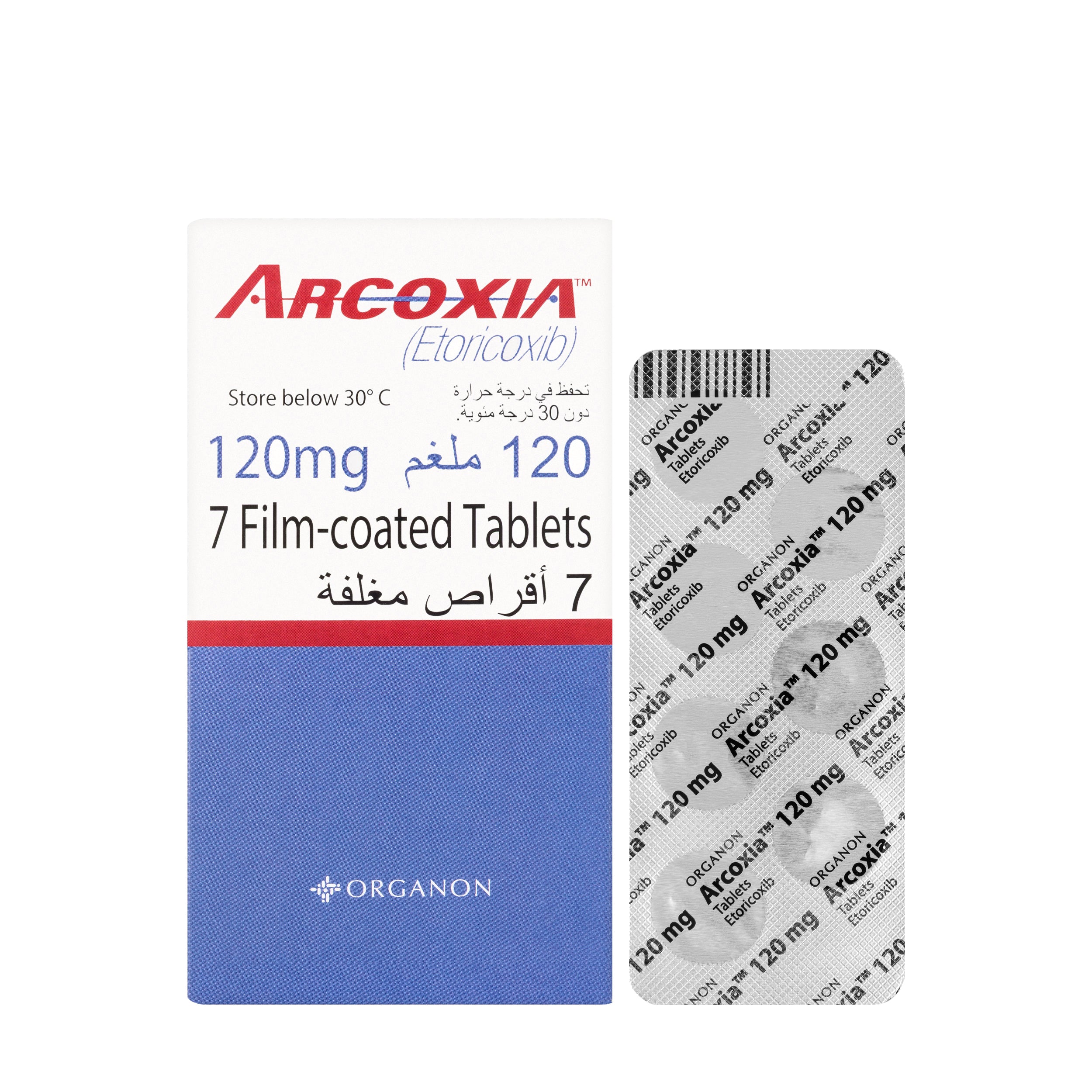 Arcoxia 120Mg 7 Tablets