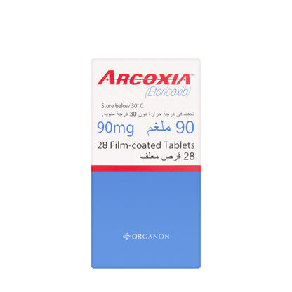 Arcoxia 90Mg 28 Tablets