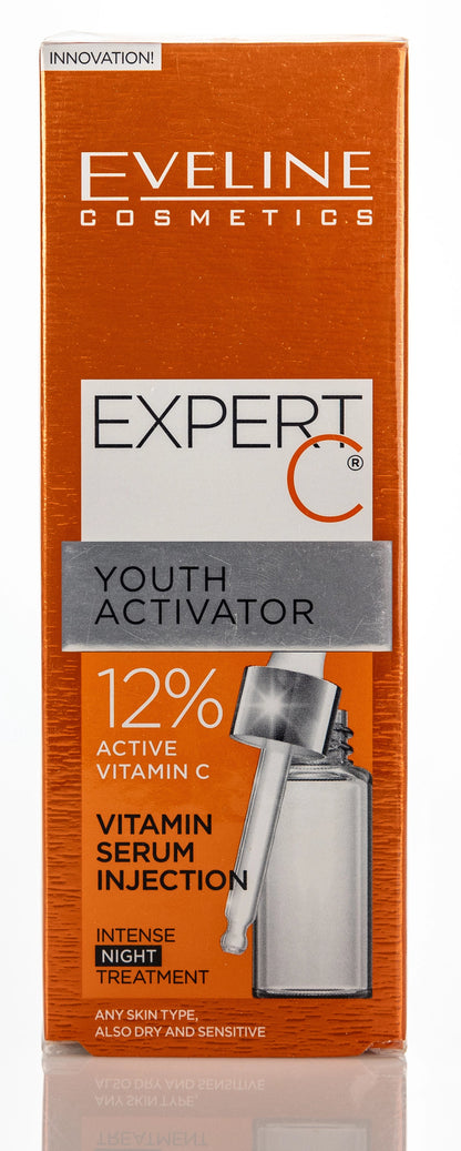 Eveline Cosmetics Expert Youth Activator 12% Active Vitamin C Serum 18 Ml