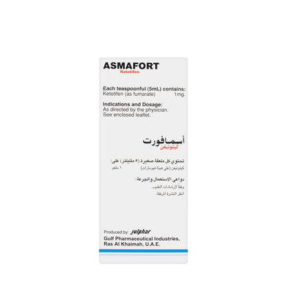 Asmafort Syrup 100Ml