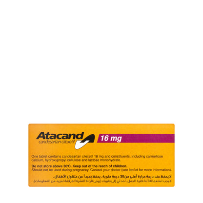 Atacand 16Mg 28 Tablets
