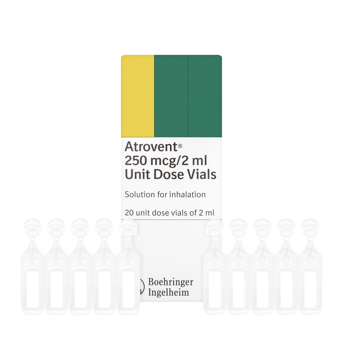 Atrovent 250Mcg 2Ml 20 Vials